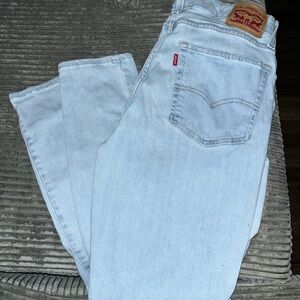 Levi's Light Blue Straight Leg Jeans